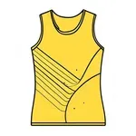 yellow tank top image